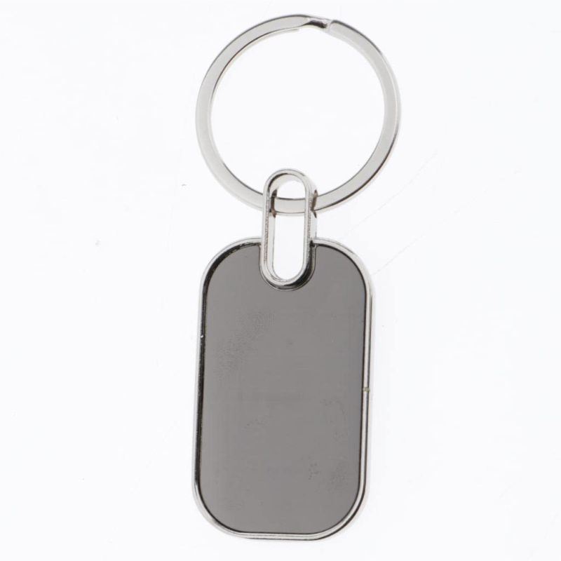 Premium Metal Keychain with Rectangular Tag thumbnail