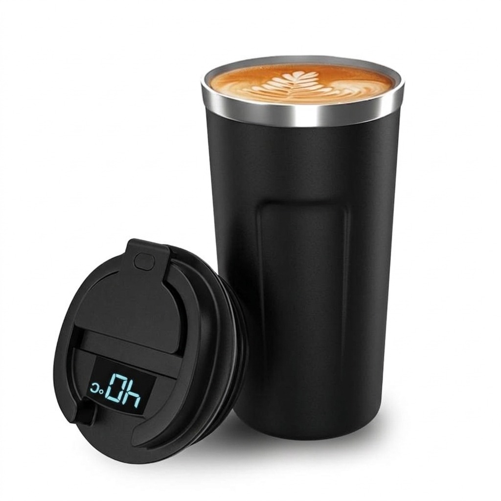 Smart Travel Mug with Temperature Display thumbnail