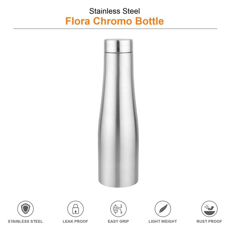 Flora Chromo 1L SS Single Wall Water Bottle thumbnail