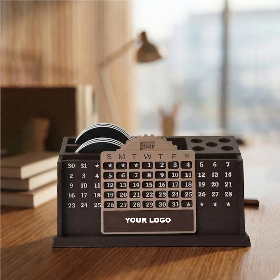 5-in-1 Wooden Organizer