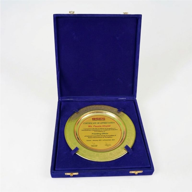 Corporate Appreciation Plate Award thumbnail