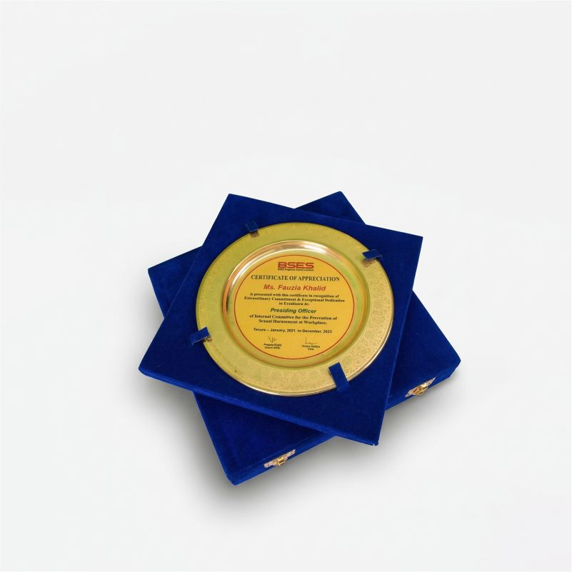 Corporate Appreciation Plate Award thumbnail