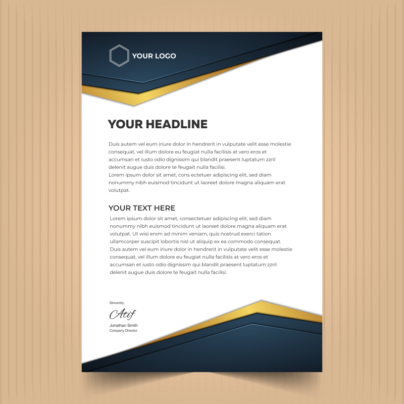 Bond Paper Letterhead thumbnail