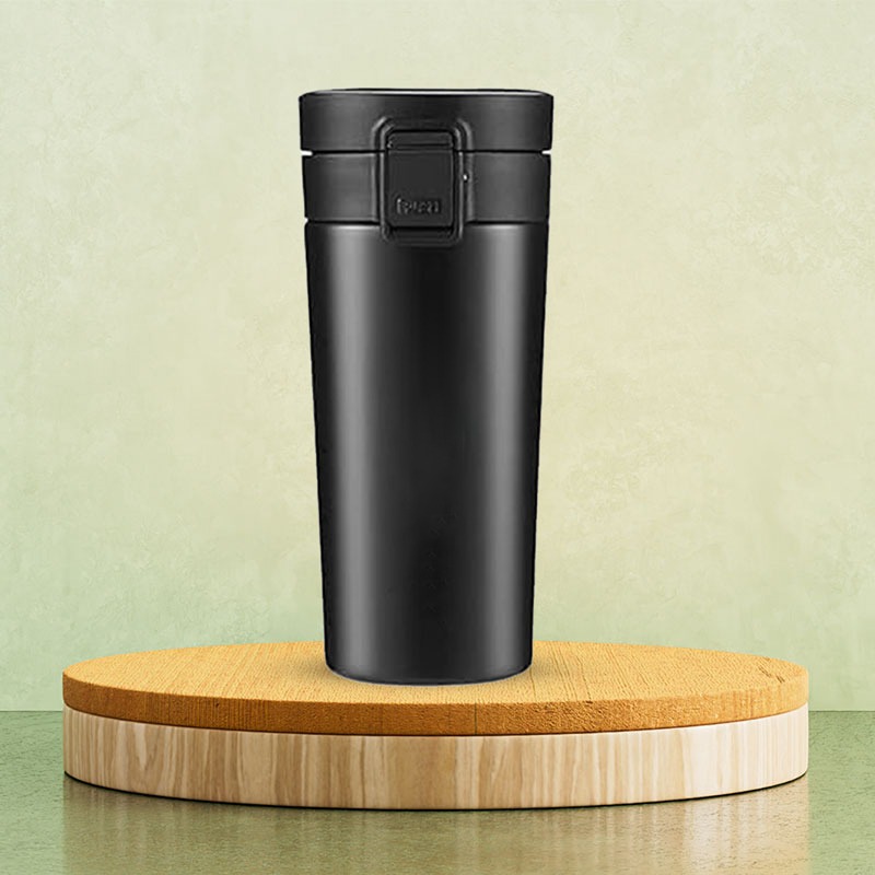 Insulated Stainless Steel Travel Mug with Tea Filter (400ml)