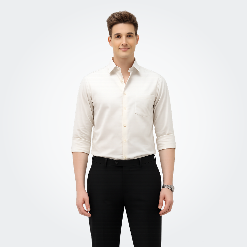 U.S. Polo Assn. Tailored Fit Solid Shirt