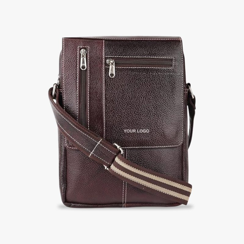 Unisex Leather Sling Bag