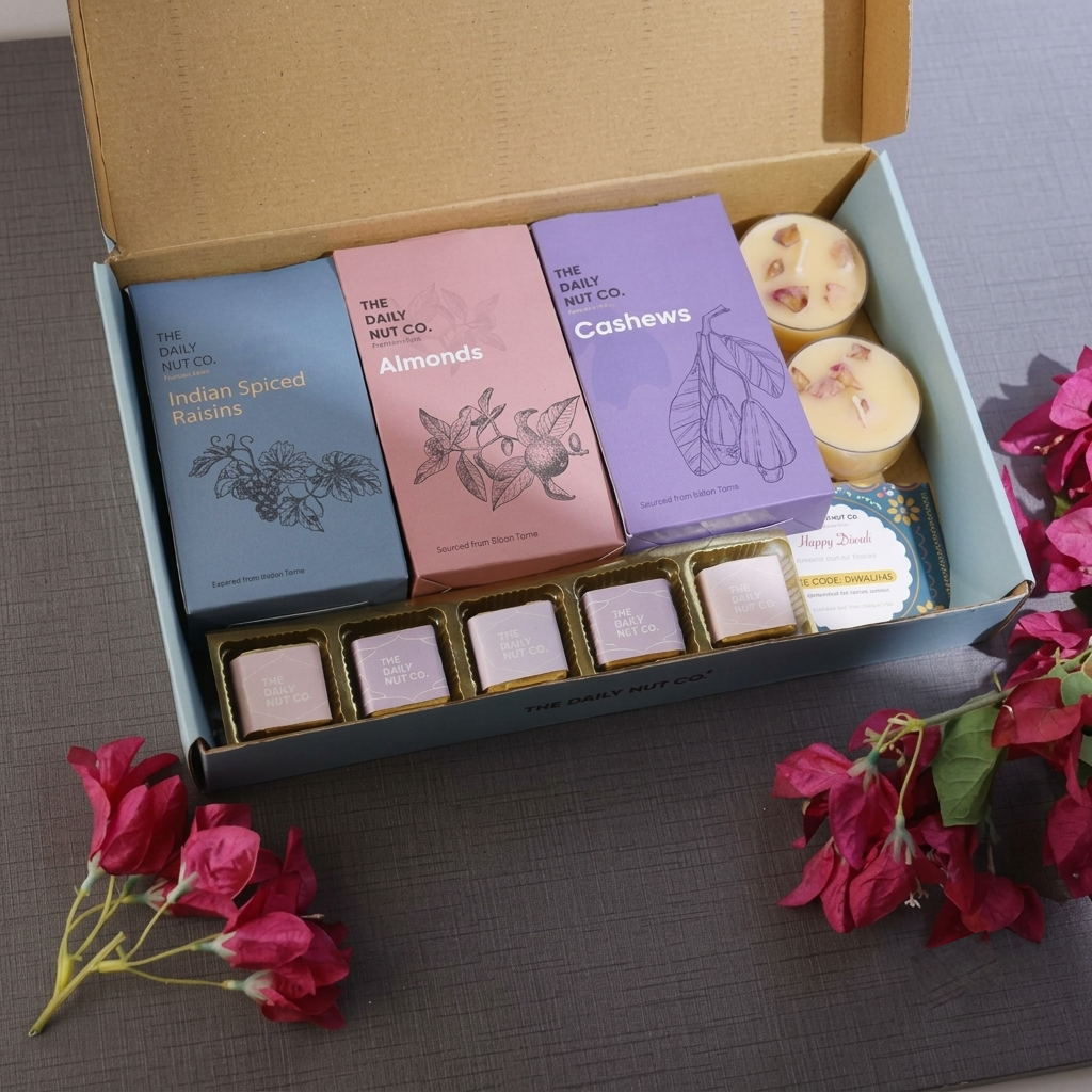 Luxe Dry Fruits & Chocolate Gift Box