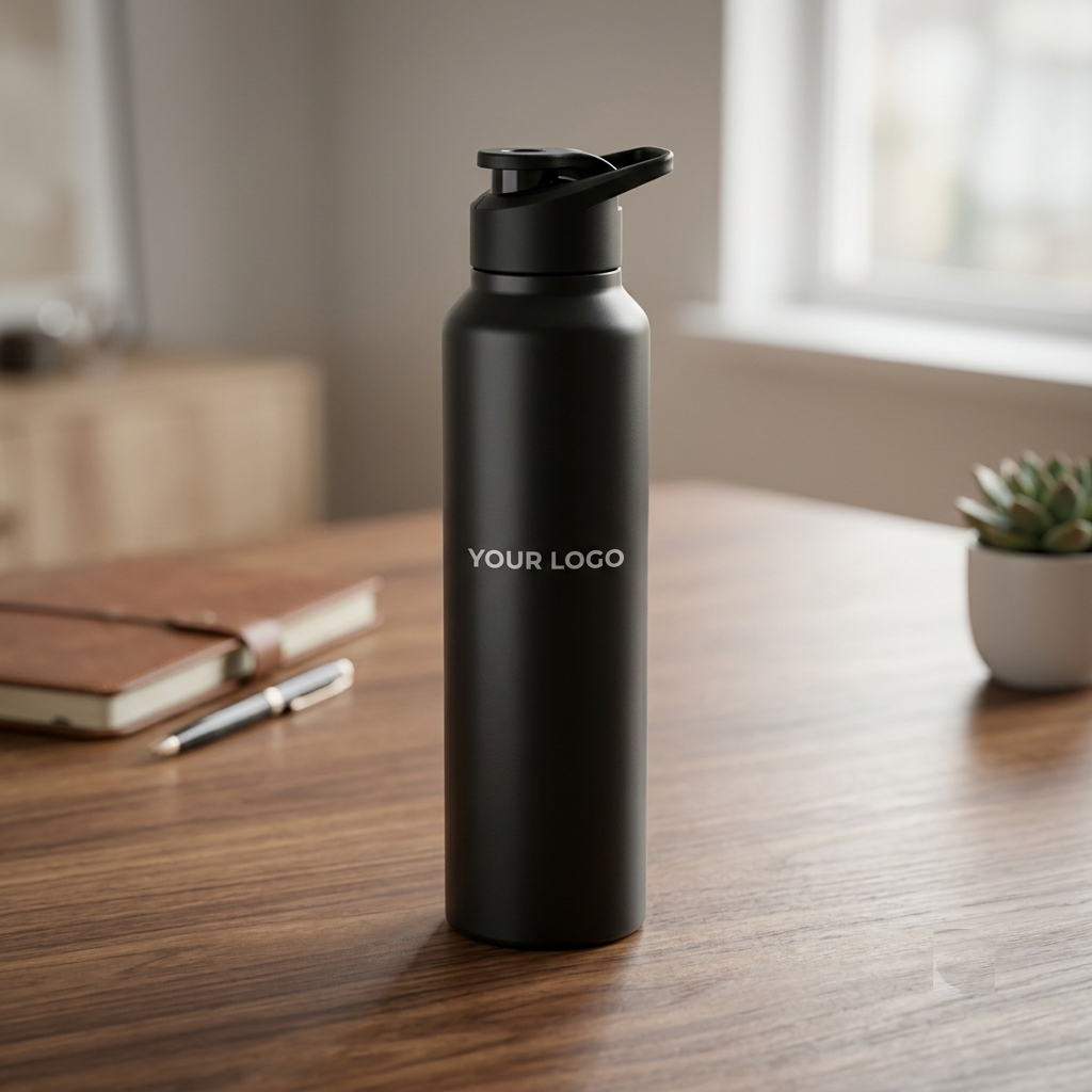 Stainless Steel Water Bottle with Sipper Lid